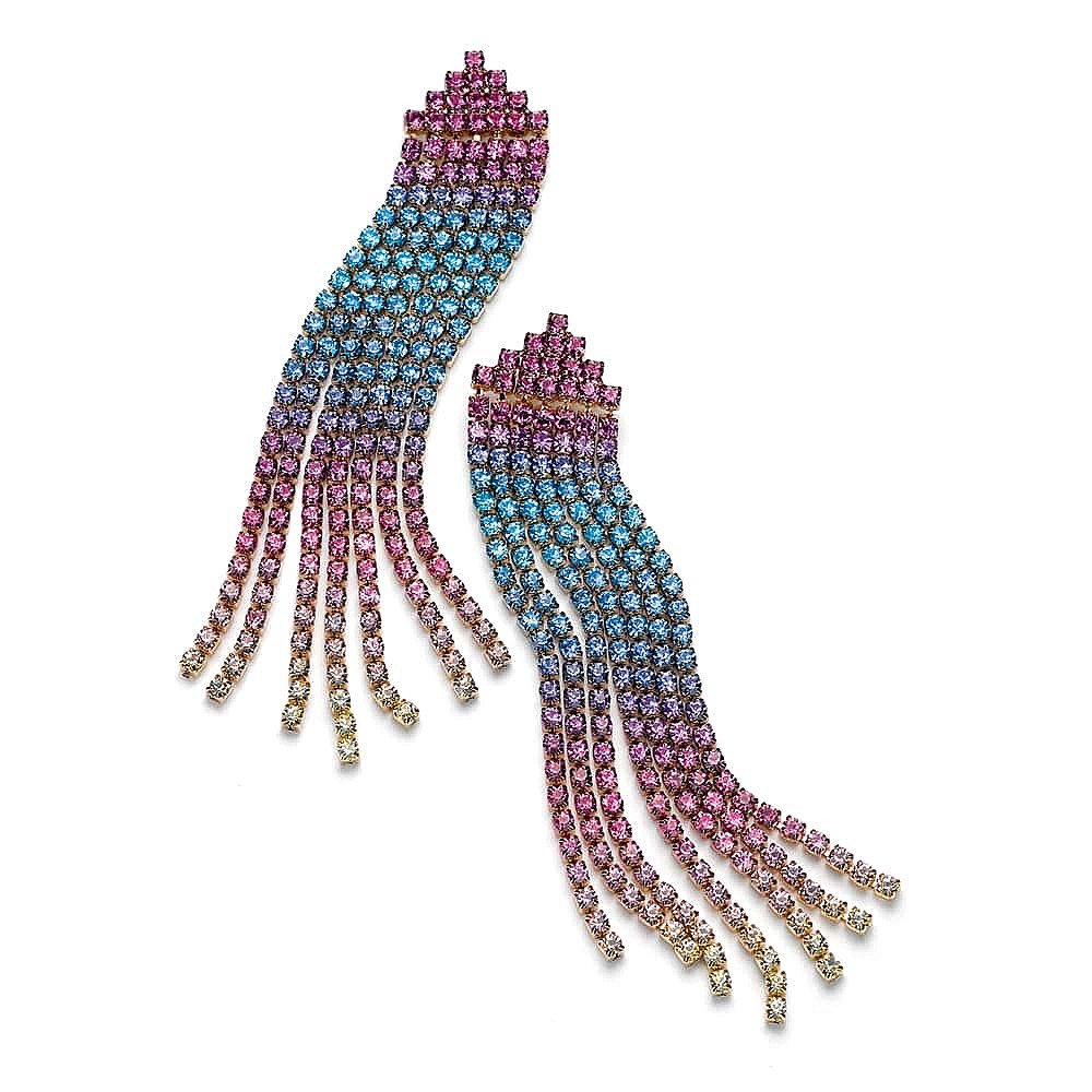 Boucles d’oreilles en Cristal Éblouir au Crépuscule