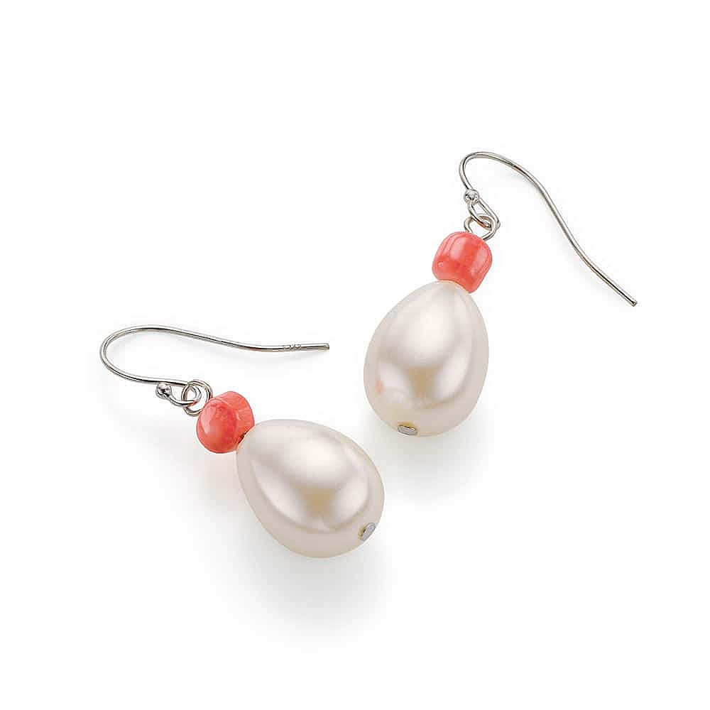 Boucles d’oreilles en Perles Plages de Sorrente