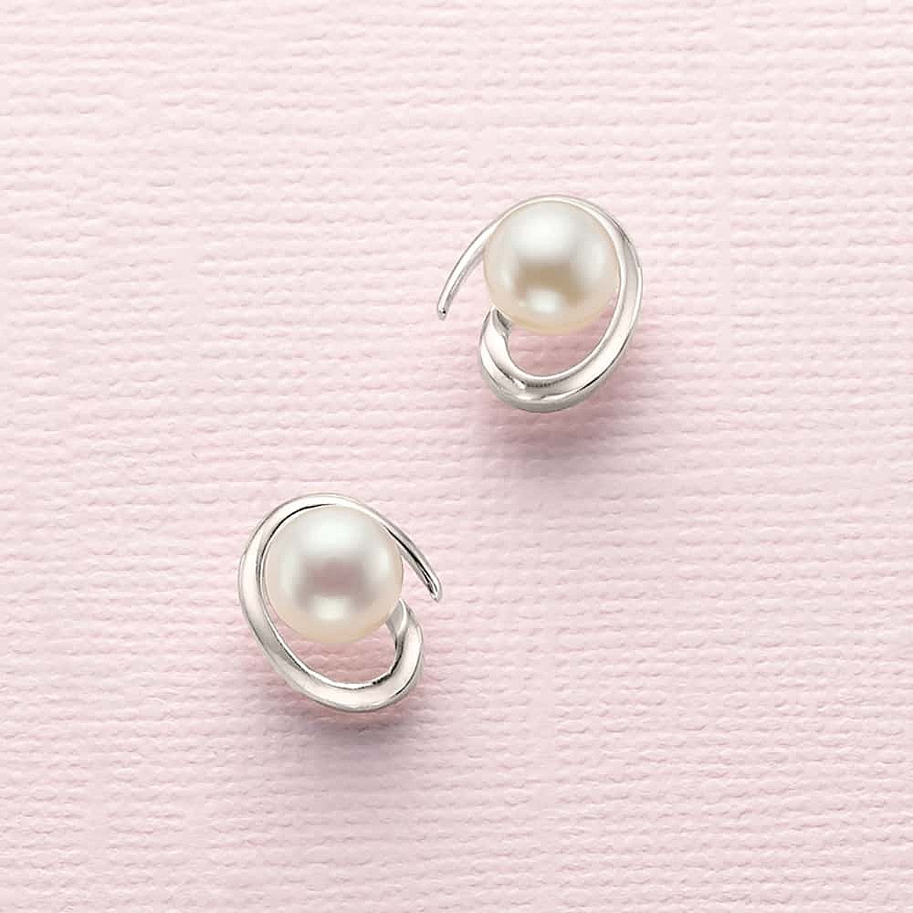 Boucles d’oreilles Élégante en Perle