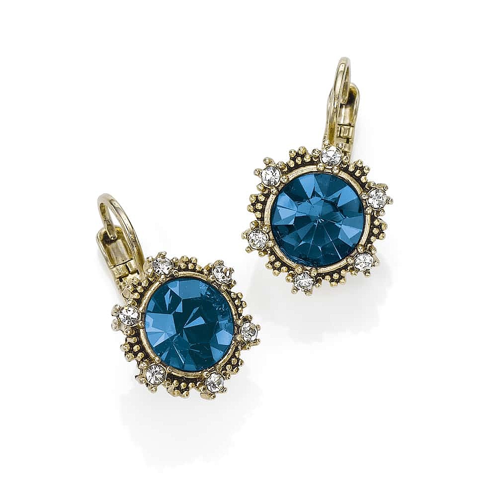 Boucles d’oreilles en Cristal Vertus du Vintage