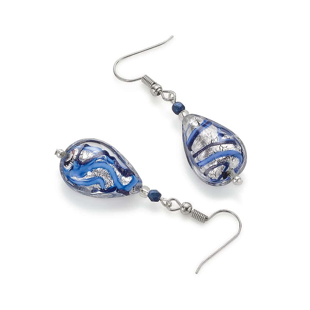 Boucles d’oreilles Murano Intentions de Fraîcheur 