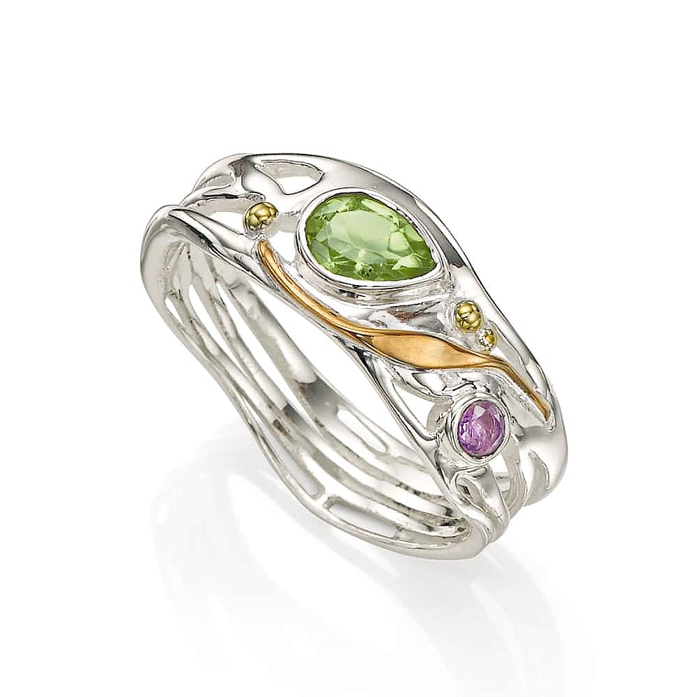 Bague en Pierre Fine Emportée par l’Éclat 