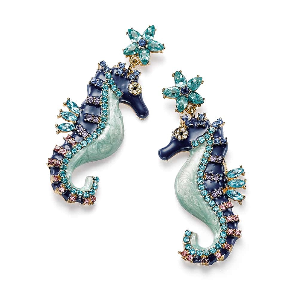 Boucles d’oreilles Hippocampe Féerie de l’Océan
