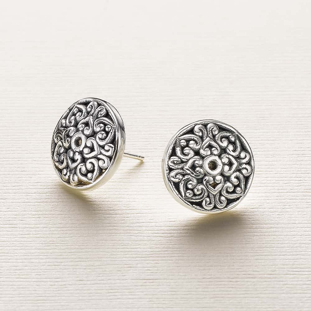 Puces en Argent Moments Mandala