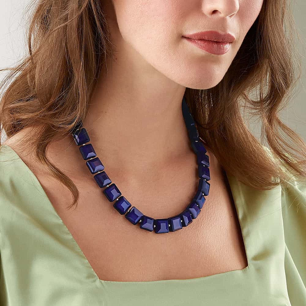 Collier en Cristal Le Grand Bleu