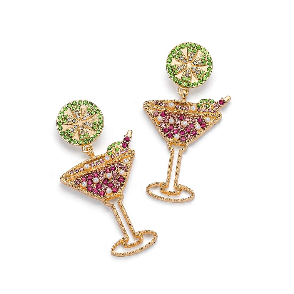 Boucles d’oreilles en Cristal Atmosphère Cosmopolite