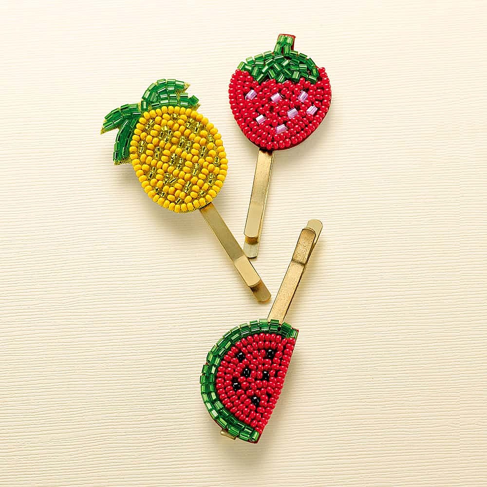 Barrettes Tous les Fruits  