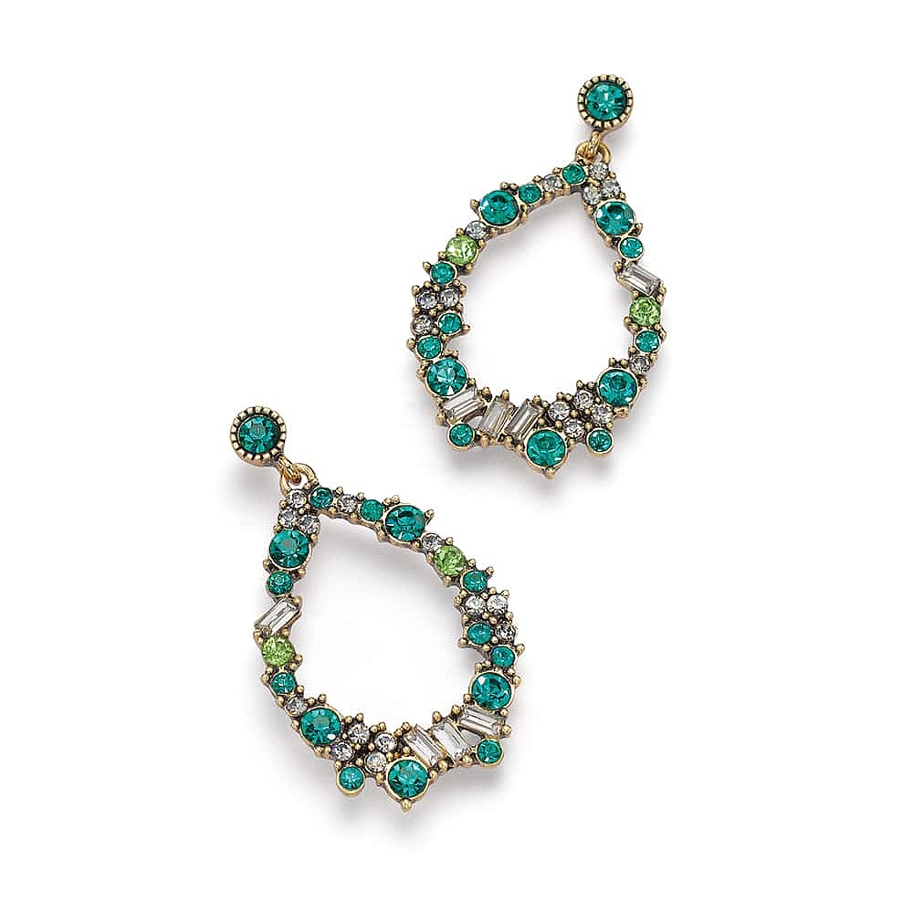 Boucles d’oreilles en Cristal Souvenirs de Sirène