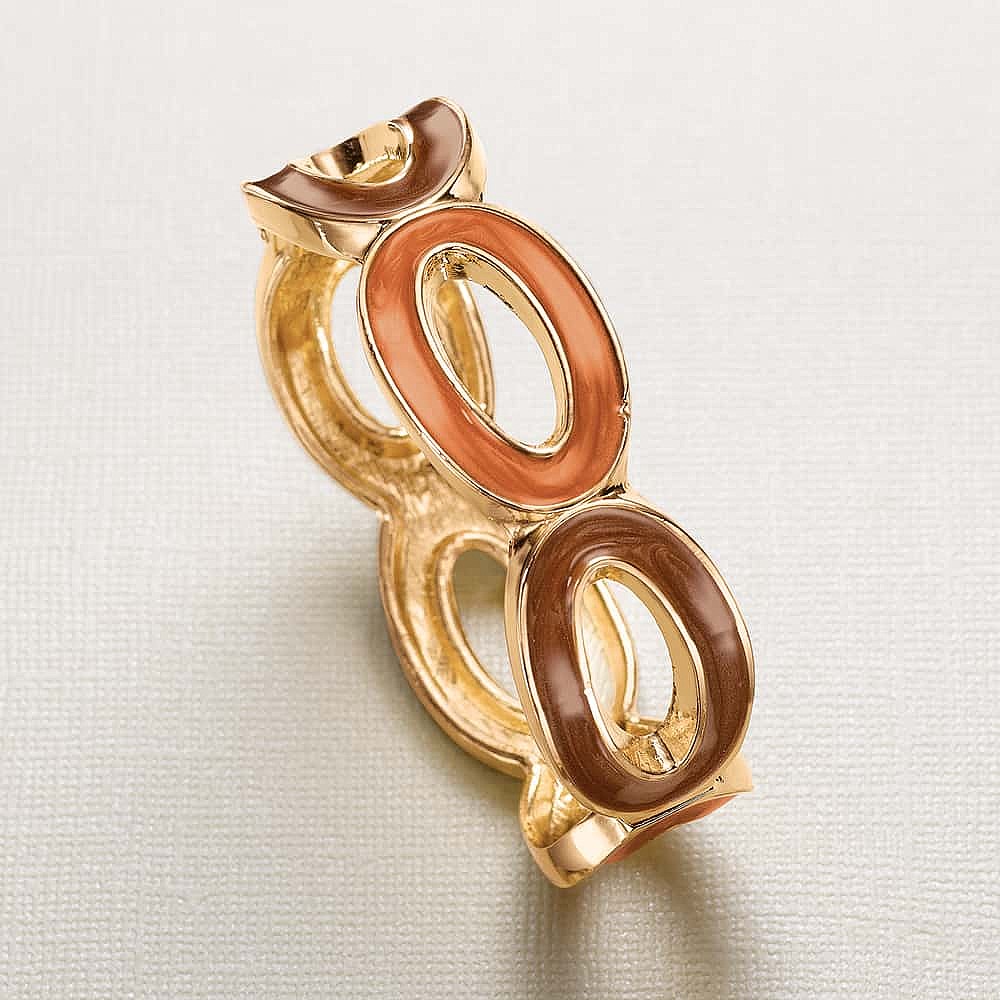 Bracelet à Cliquet Épice Cannelle