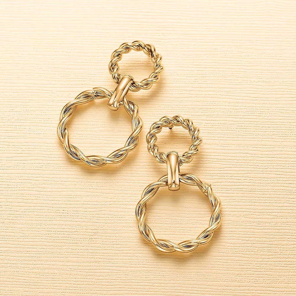 Boucles d’oreilles Cercle d’Or 