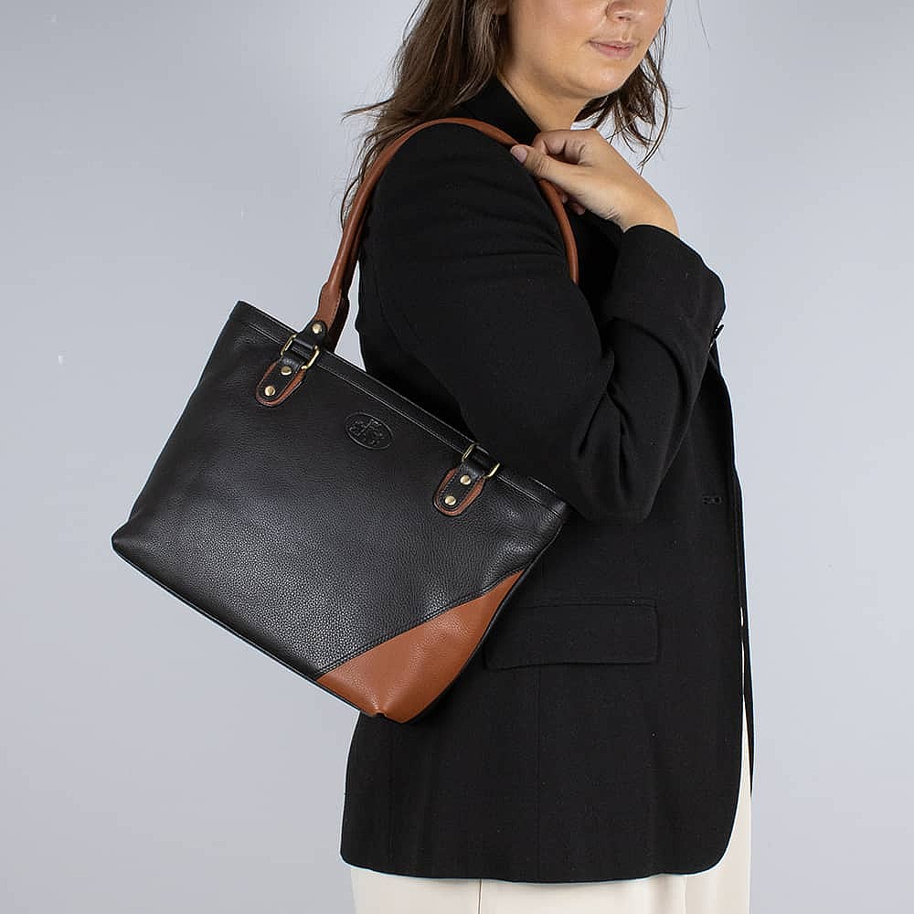 Sac à main en Cuir Bien Mieux en Noir