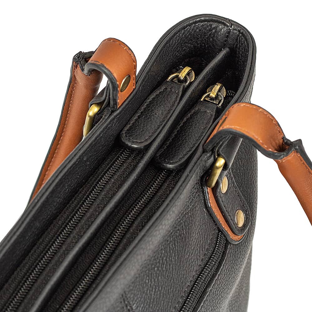 Sac à main en Cuir Bien Mieux en Noir
