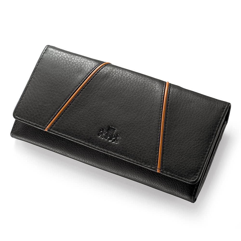 Portefeuille en Cuir Résolument Noir