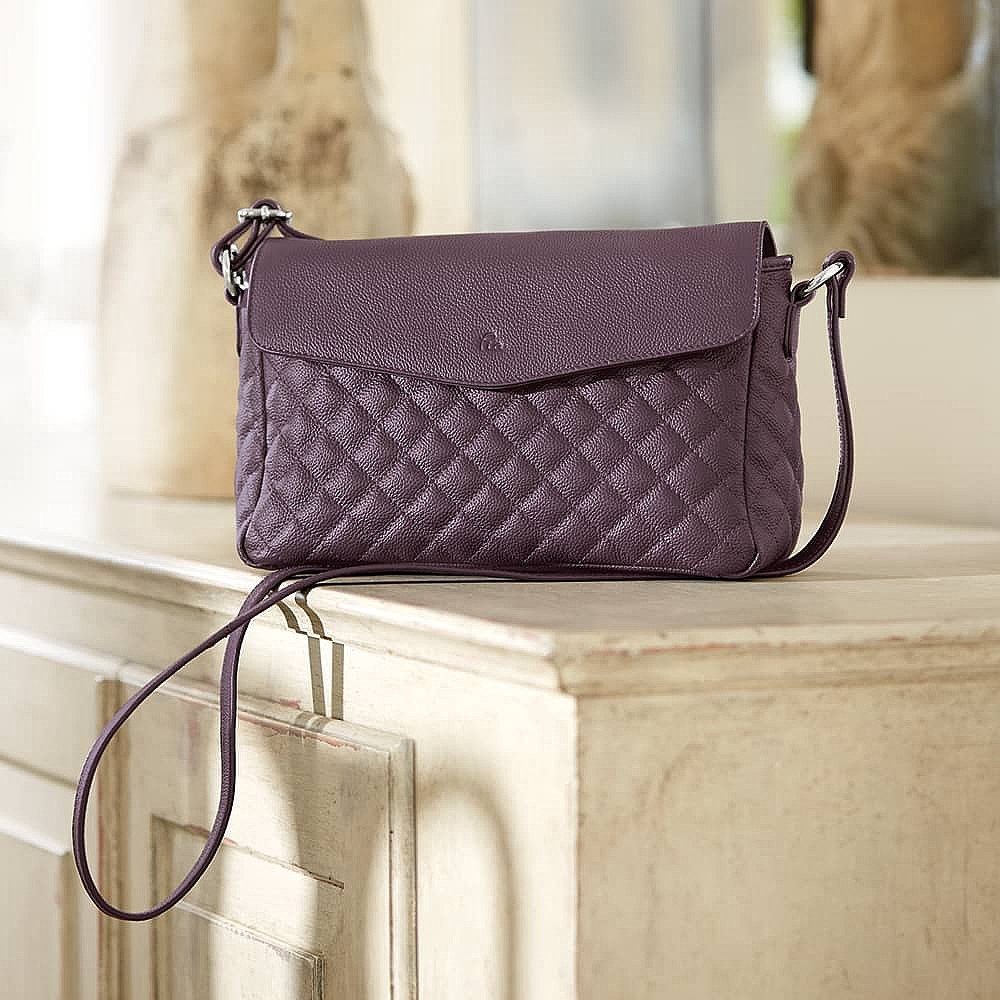 Sac en Cuir Franchement Violet