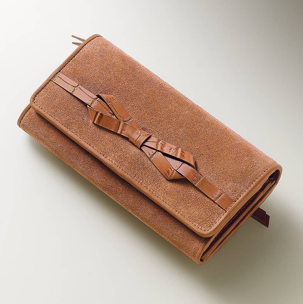 Portefeuille en Suédine Fidèle au Havane