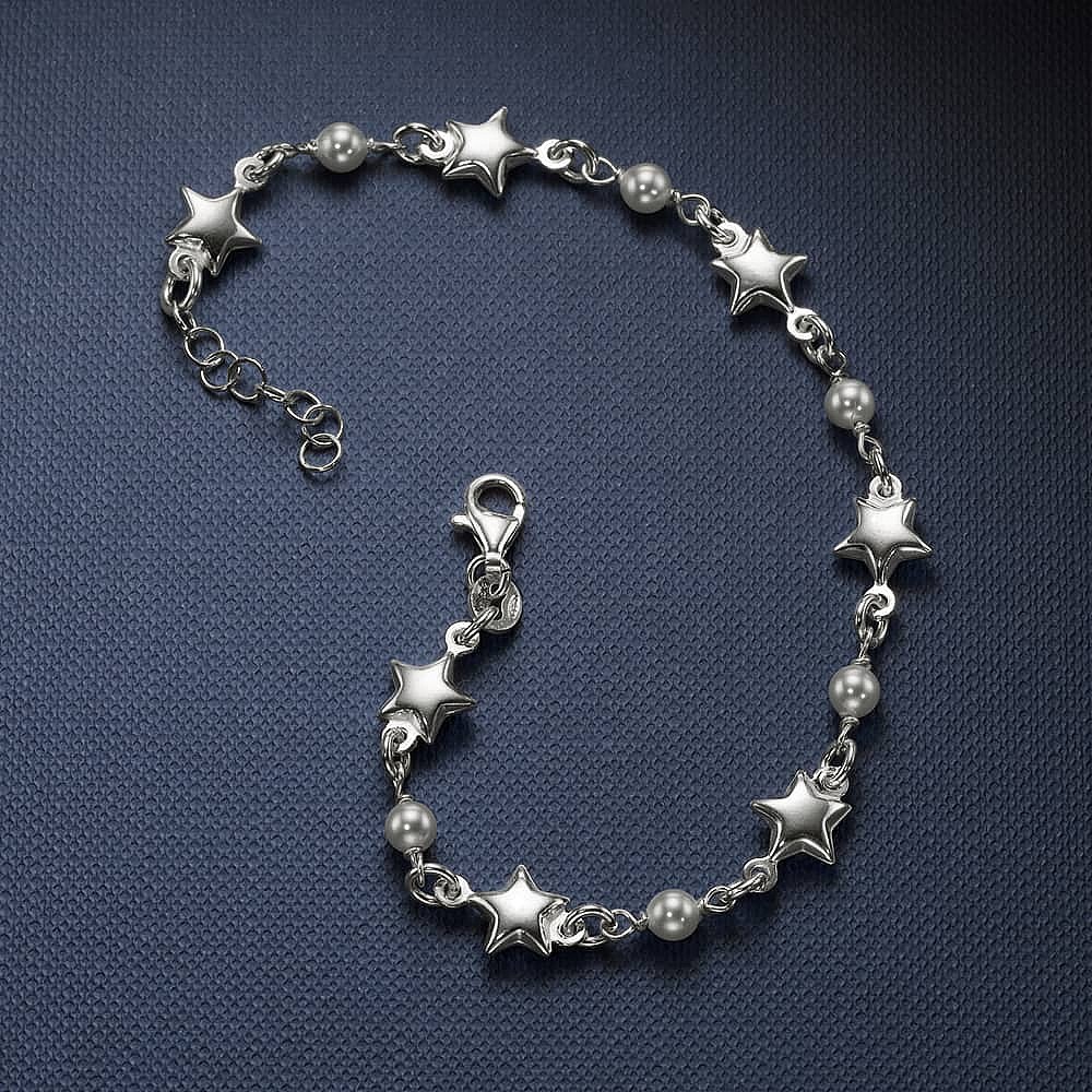 Bracelet en Argent Votre Bonne Étoile