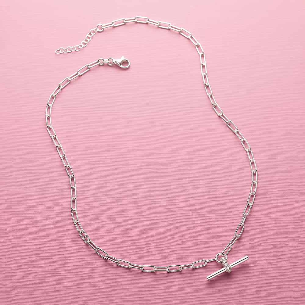 Collier en Argent Au-delà de la Barre