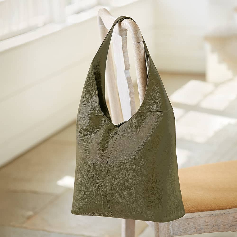 Fourre-tout en Cuir Intentions Olive