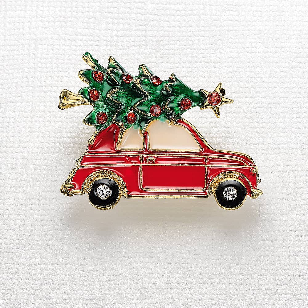 Broche Rentrer Chez Soi Pour Noël