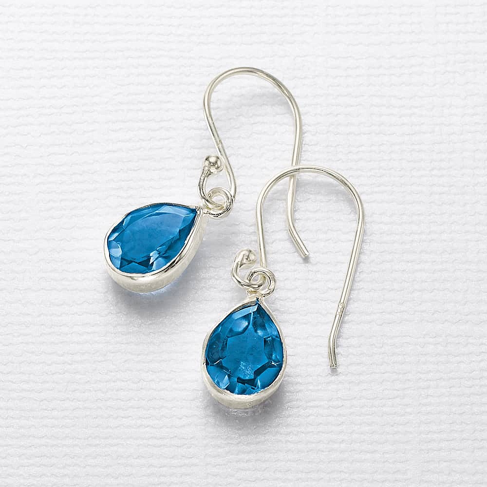 Boucles d’oreilles Être dans le Bleu