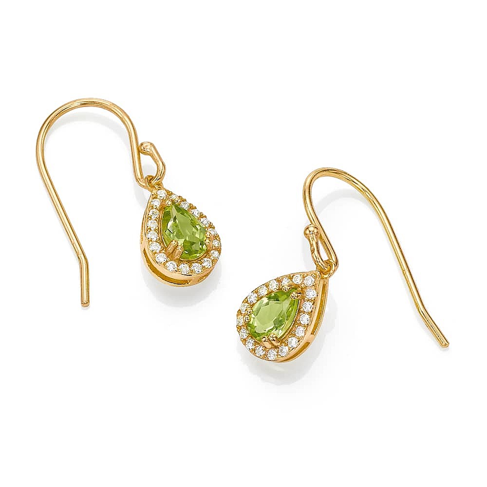 Boucles d’oreilles en Péridot Faire Fortune