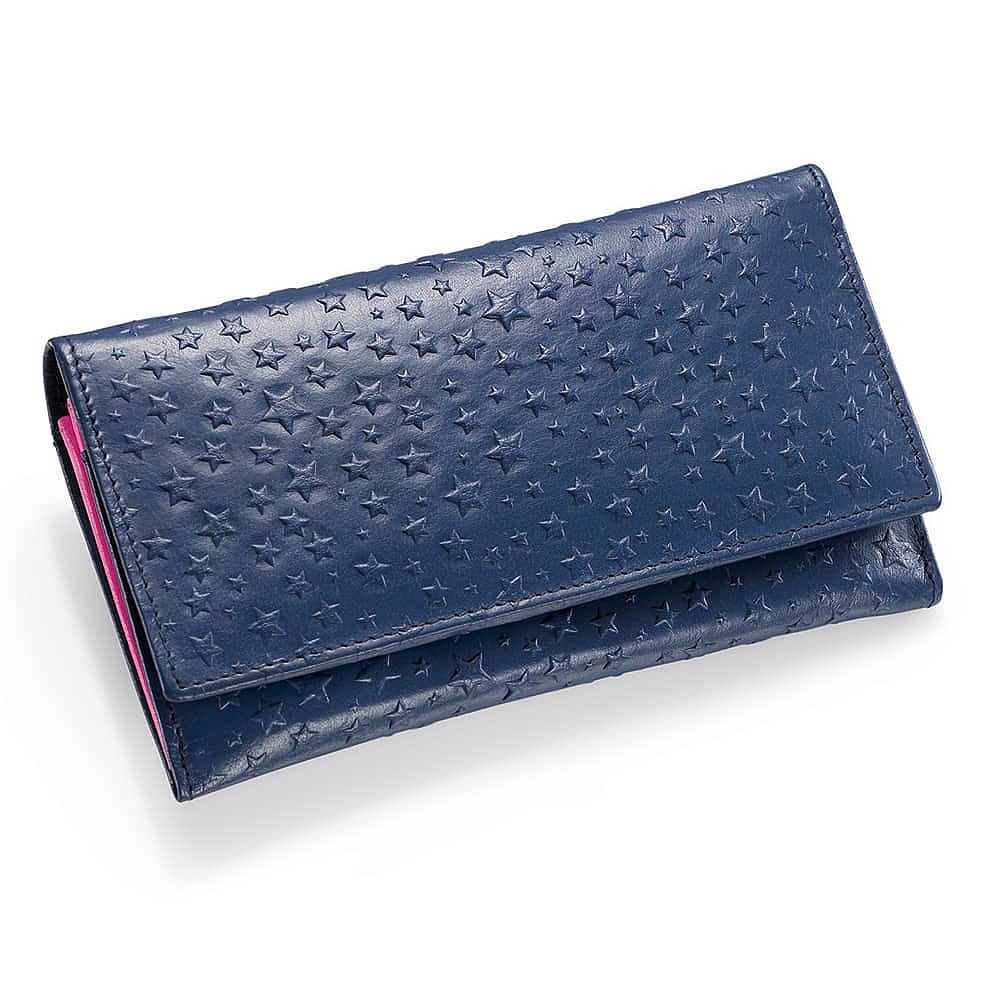 Portefeuille en Cuir Ciel Nocturne