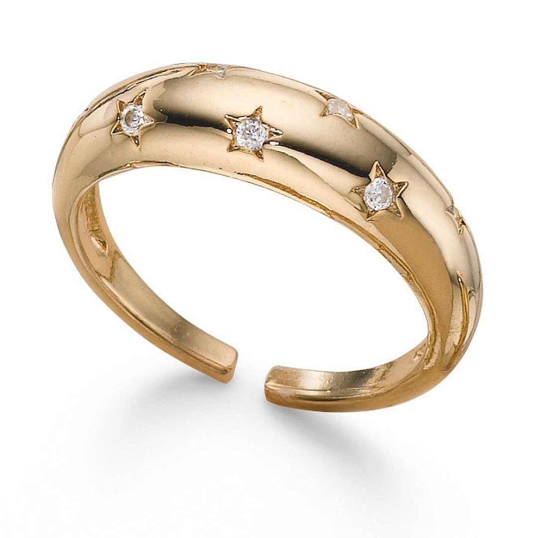 Bague Plaqué Or Clin d’Œil