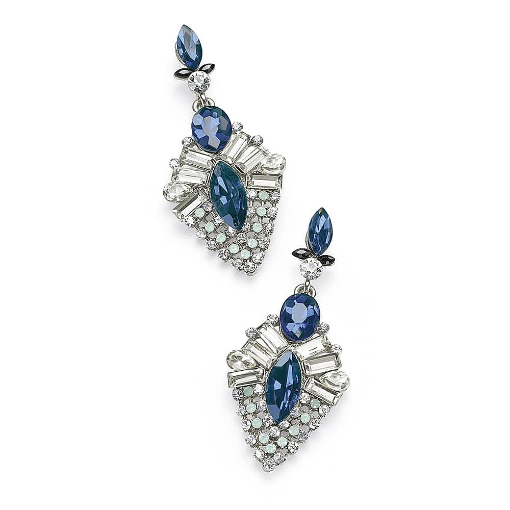 Boucles d'oreilles en Cristal Drame de Minuit