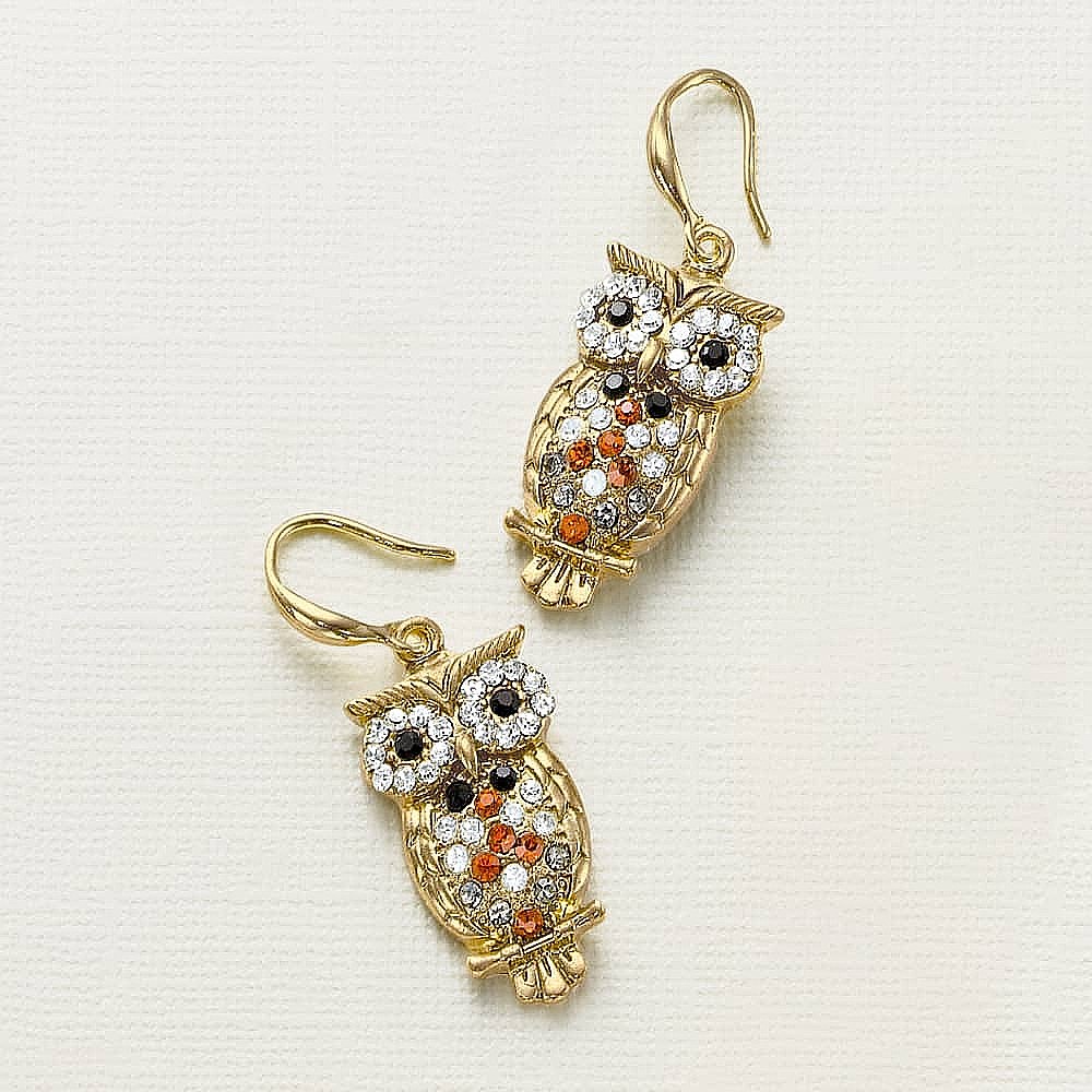 Boucles d'oreilles Sagesse du Hibou