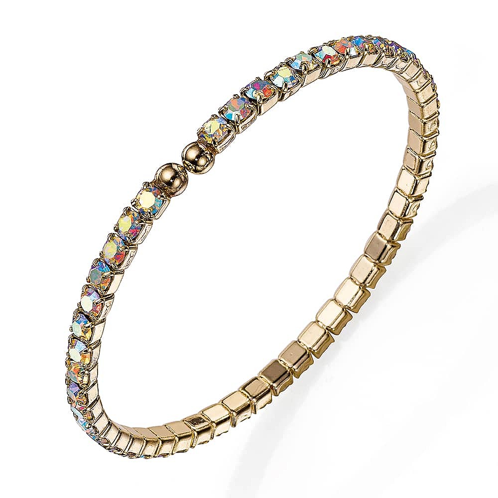 Bracelet en Cristal Intrigue Iridescente