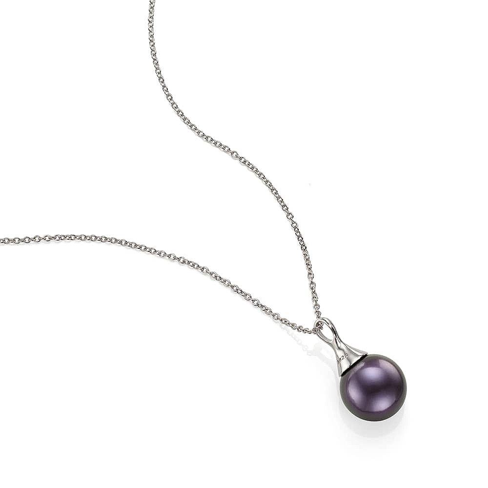 Pendentif Ponctué de Violet