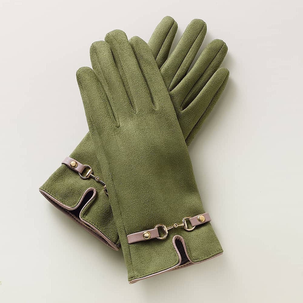 Gants Remarquée en Vert