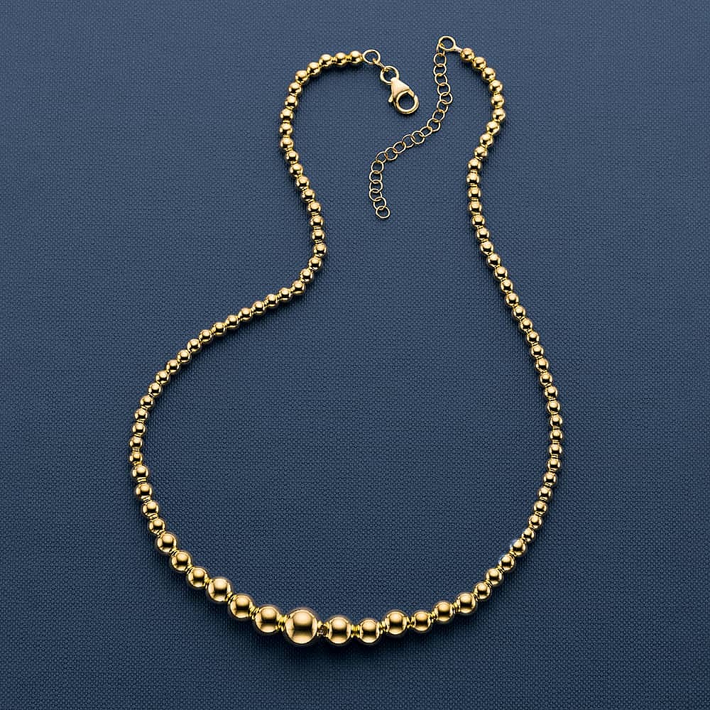 Collier Plaqué Or Perfection Raffinée