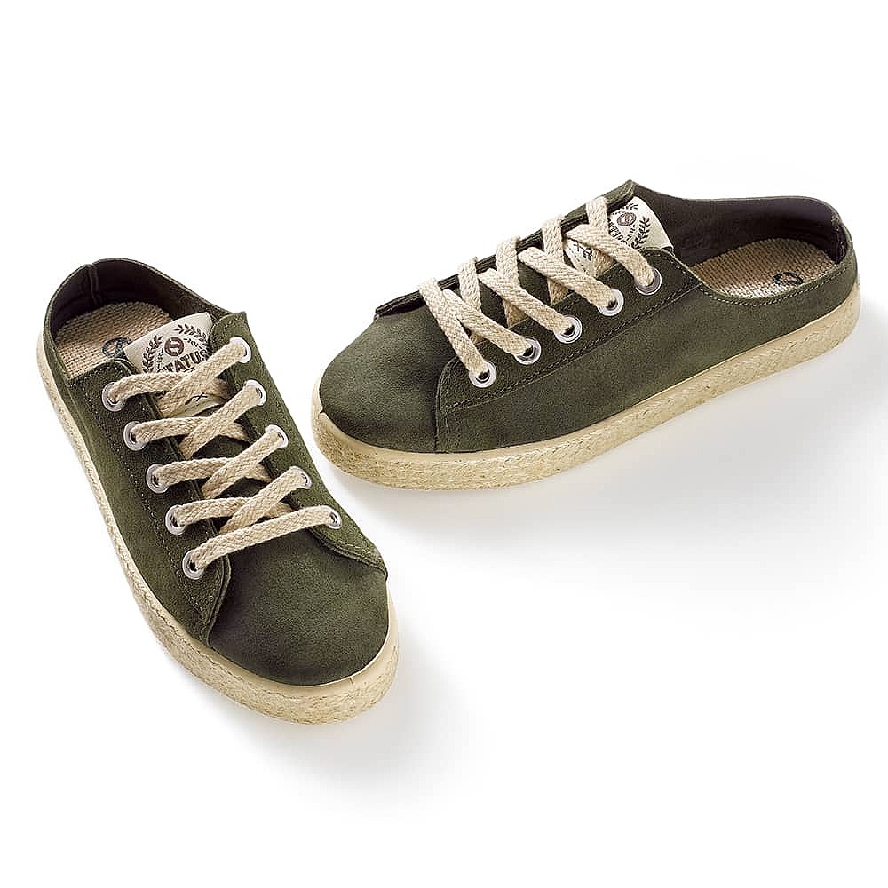 Chaussures en Daim Propositions Olive