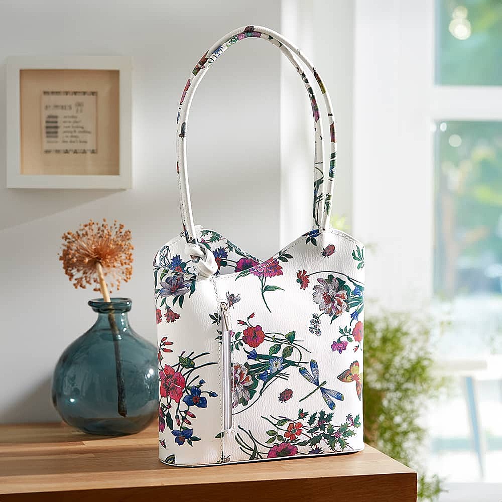 Sac en Cuir Question de Fleurs 