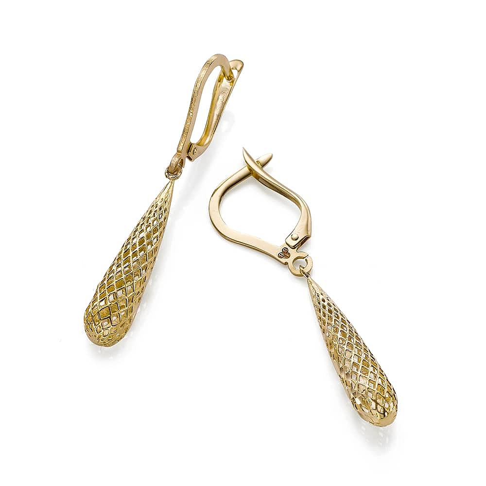 Boucles d'oreilles en Or Lueur Diaphane