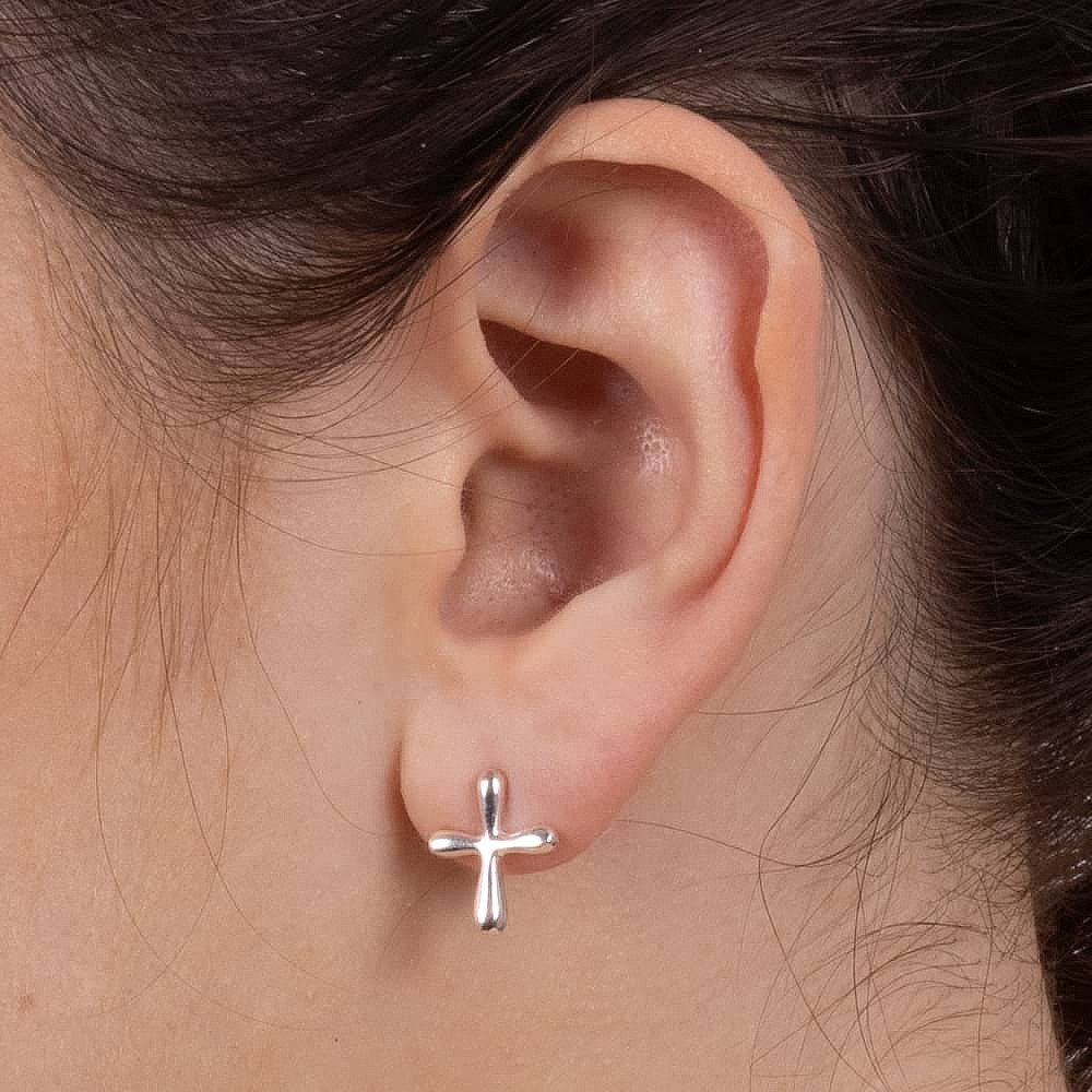 Boucles d'oreilles en Argent Éclat de la Foi