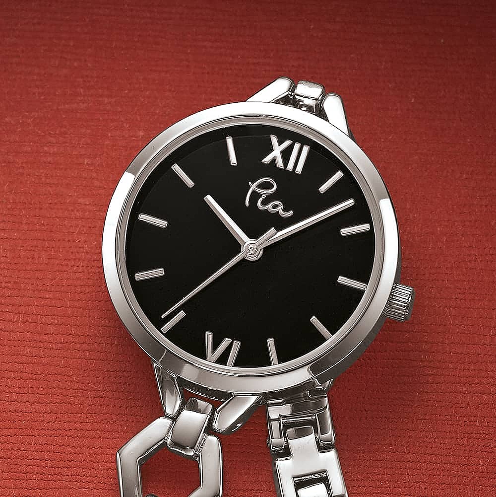 Montre Argentée Rythme Intemporel 