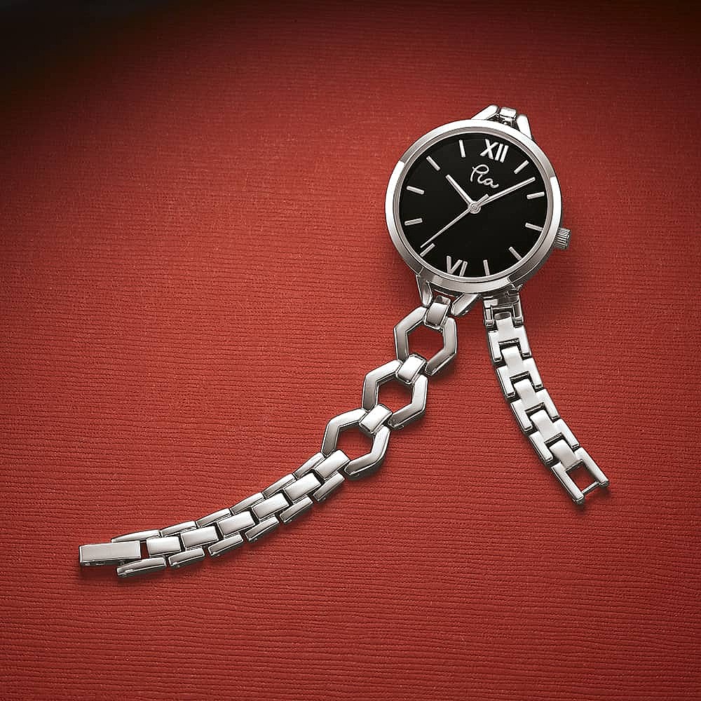 Montre Argentée Rythme Intemporel 