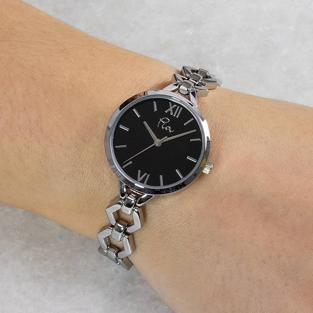 Montre Argentée Rythme Intemporel 