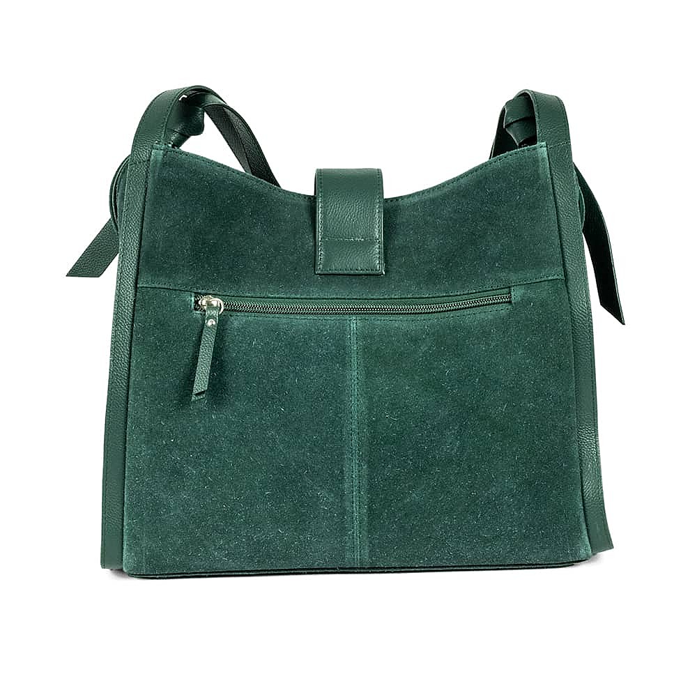 Sac en Daim Vert Cédez à la Tentation
