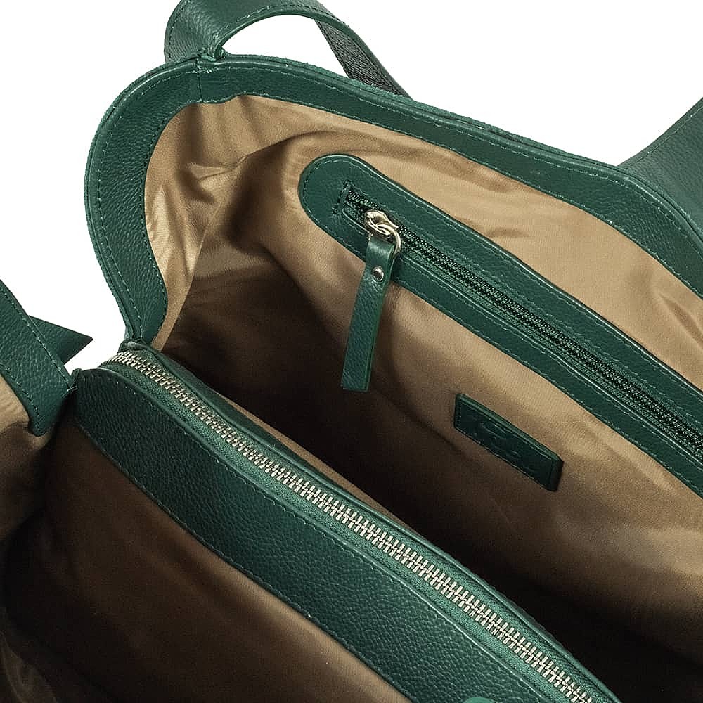 Sac en Daim Vert Cédez à la Tentation