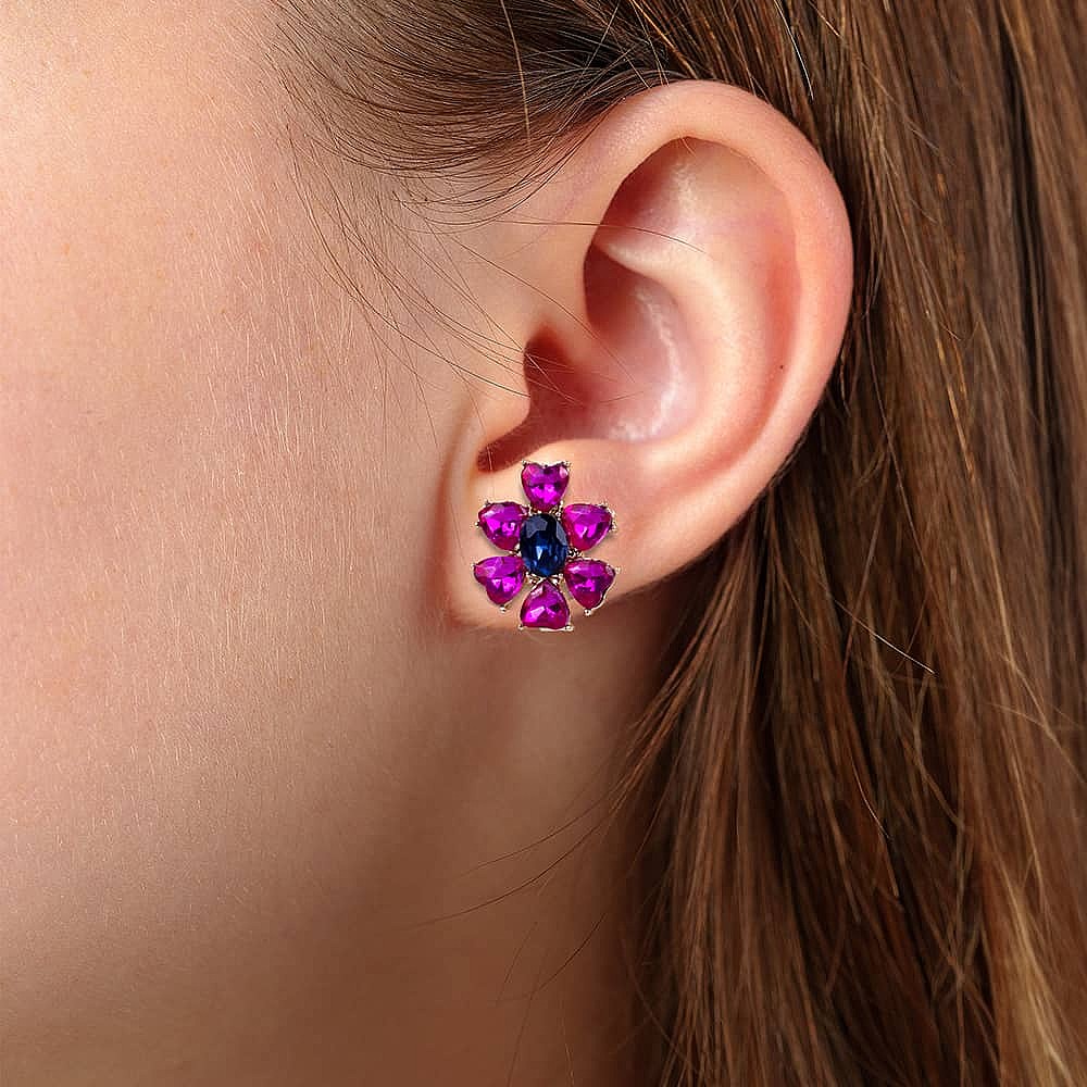 Puces Fuchsia Regards sur Moi
