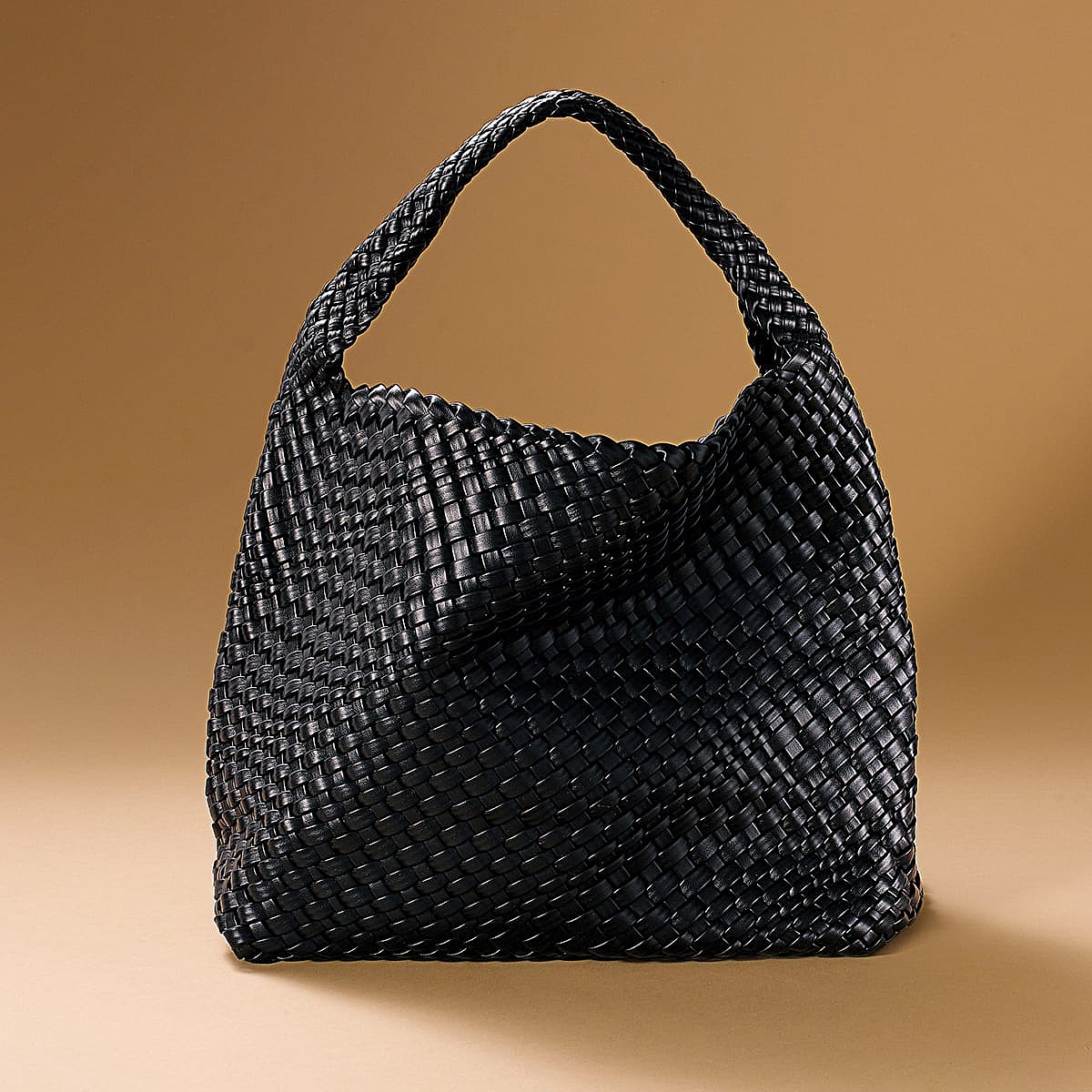 Sac Similicuir Tissée d’Élégance