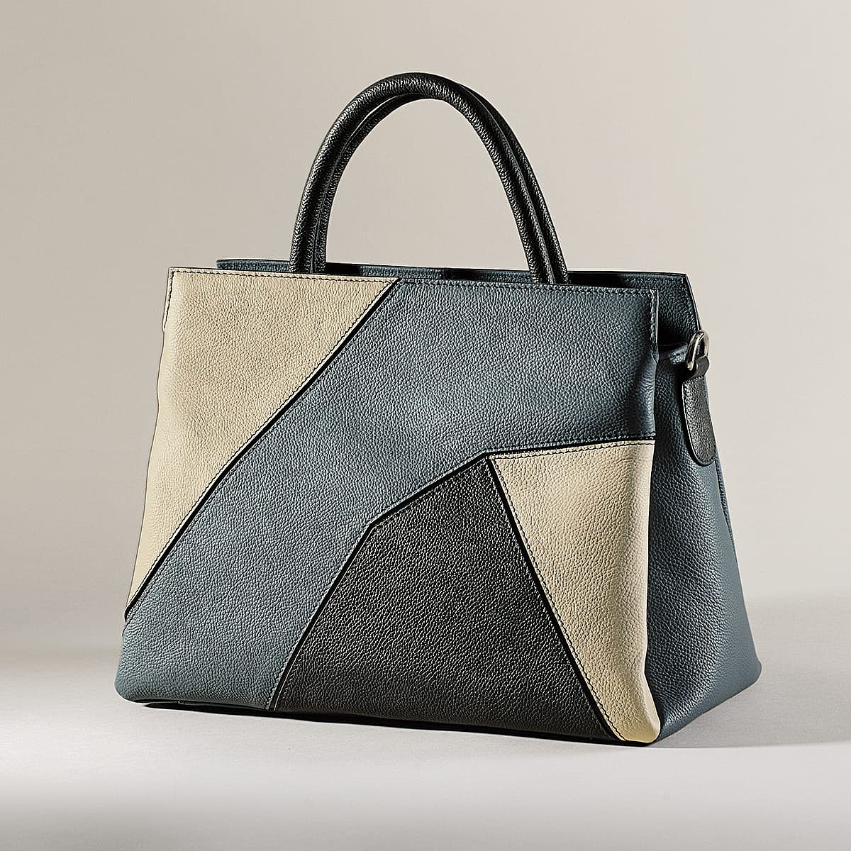 Sac en Cuir Angle Azur