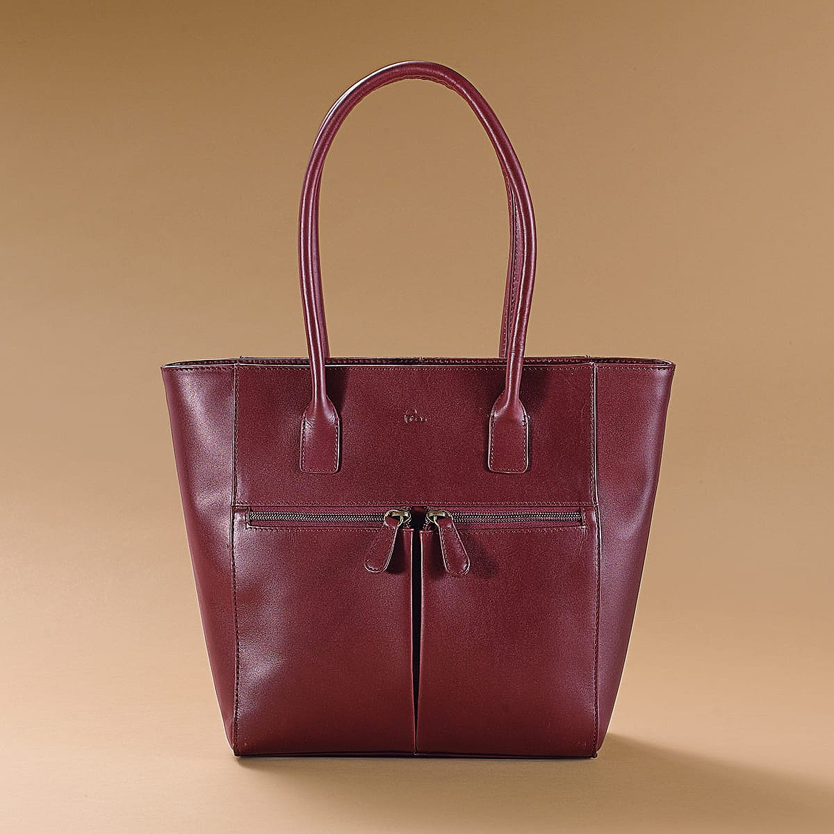 Sac en Cuir Dans les Vignes