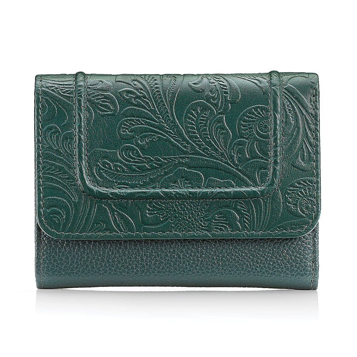 Porte-monnaie en Cuir Fortune Florissante