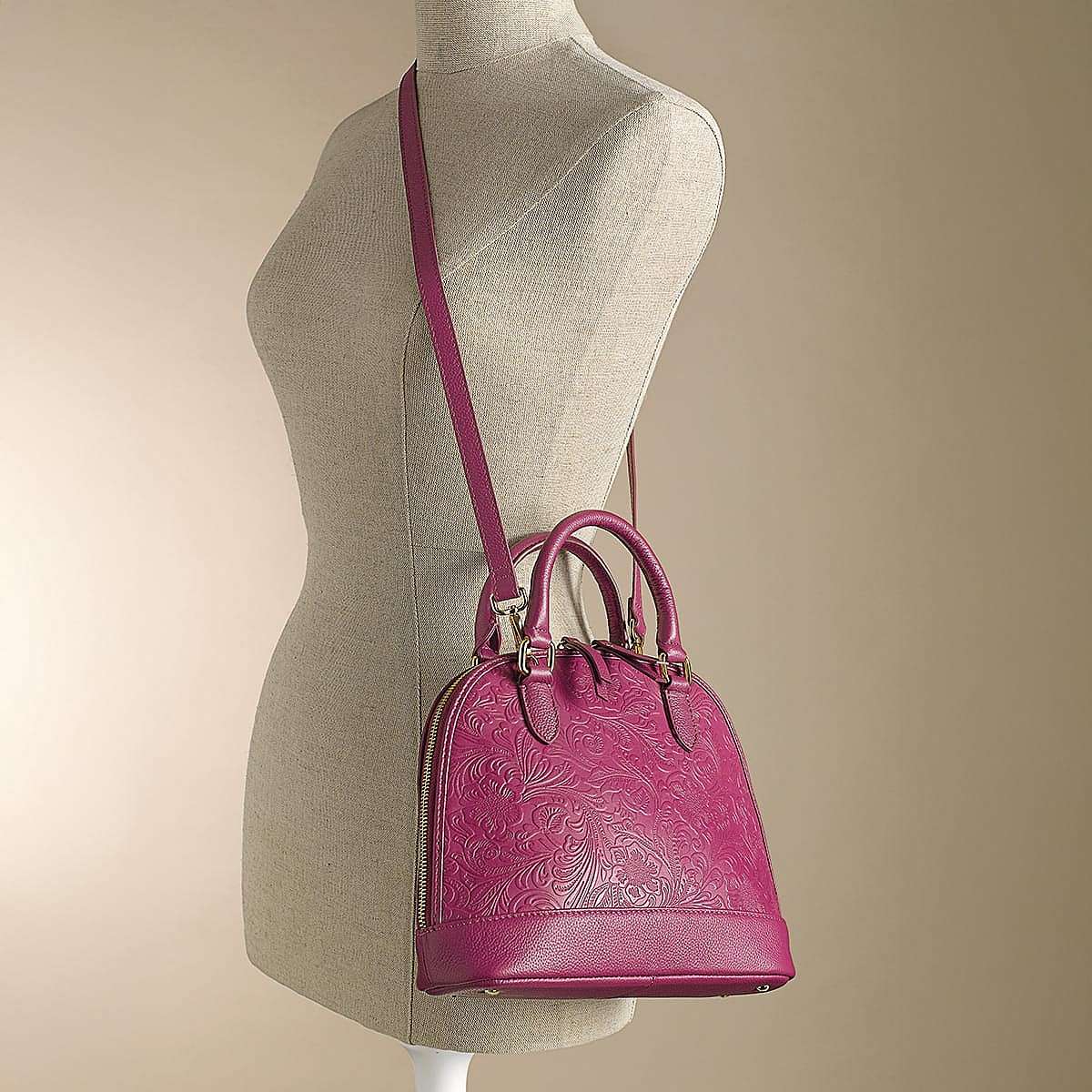 Sac Bandoulière en Cuir Couleur de Confiance