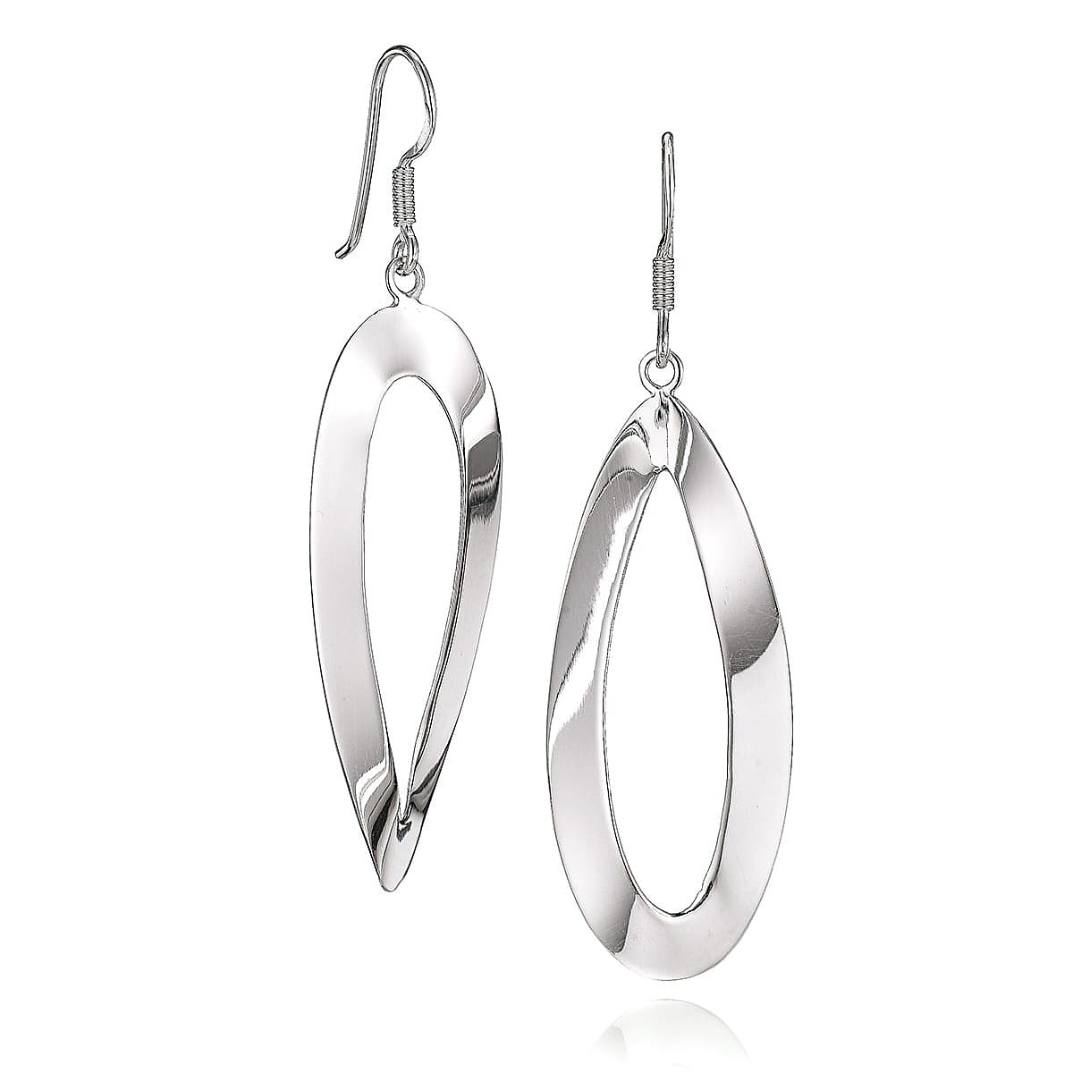 Boucles d'oreilles en Argent Dans la Boucle