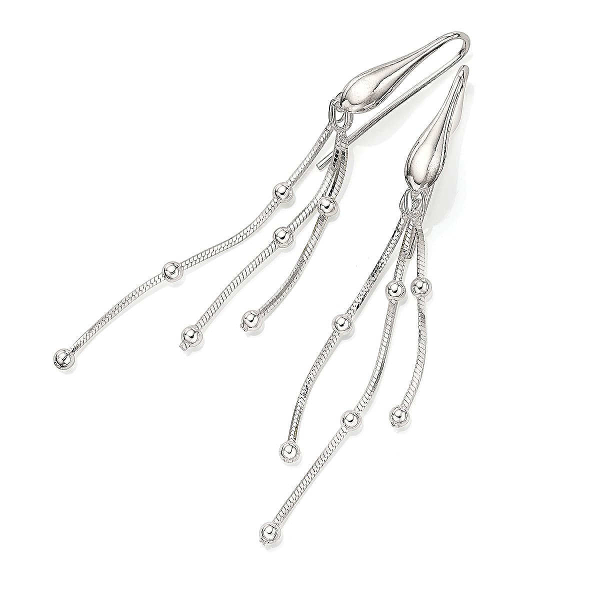 Boucles d'oreilles en Argent Parfaitement Ponctuées